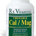 Rx Vitamins Chewable Cal/Mag 90 Chewable Tabs Healthy Bones Support 2420