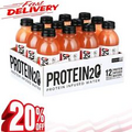 Protein2o 15g Whey Protein Infused Water Bottle, Peach Mango, 16.9 fl oz, 12 Ct