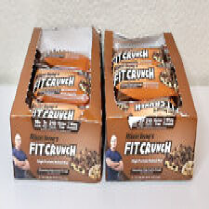 Robert Irvine Fitcrunch Chocolate Chip Cookie Dough Protein Bar 1.62 oz, 17 Ct