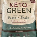 KETO GREEN Protein Shake-￼chocolate Ketogenic Vegan Protein Exp 03/24