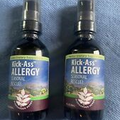 2x Bottles Wishgarden Kick-Ass Allergy 2 fl.oz. Exp 03/2025