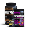 PrimeGENIX Doctor Redden Stack | Testodren, Whey Protein Isolate & Stimulant Free Pre-Workout Bundle | Support Muscle Growth | Boost Energy | Made in USA