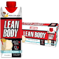Lean Body Ready-to-Drink Pina Colada Protein Shake, 40g Protein, Whey Blend, 0 Sugar, Gluten Free, 22 Vitamins & Minerals, 17 Fl Oz (Pack of 12)