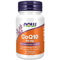NOW Supplements, CoQ10 50 mg, Pharmaceutical Grade, All-Trans Form produced by Fermentation, 50 Softgels