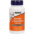 Now Foods Acetyl-L Carnitine 500mg 50 capsules