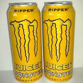 2X RARE Monster Energy Drink JUICED RIPPER Discontinued FULL 500mL / 16.9oz CANS