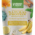 100% Natural Whey Protein Powder Shake Gluten Free Banana Cinnamon Fruit Blend