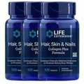 Life extension Hair, Skin, & Nails- Collagen Plus, 120 Tablets