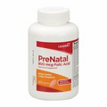 Leader PreNatal Folic Acid Multivitamin Supplement Caplets 800 mcg 365 Ct 3 Pack