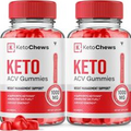 06/25 2 Pack Keto Chews Gummies - Keto Chews ACV Keto Gummys For Weight Loss