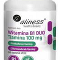 2 forms of Vitamin B1 ALINESS Vitamin B1 DUO Thiamine Nervous System 100mg 100Tb