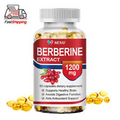 Berberine Supplement 1200mg per Serving - High Absorption Heart Health Support~