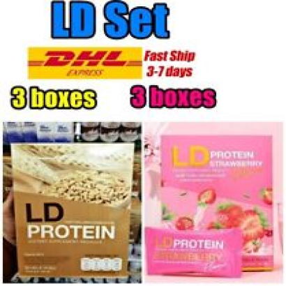3X LD Protein Strawberry + 3X LD Protein Malt Weight Control 0% Fat Sugar Burn
