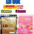 3X LD Protein Strawberry + 3X LD Protein Malt Weight Control 0% Fat Sugar Burn