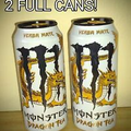 2X RARE 2018 Monster Energy Drink DRAGON TEA YERBA MATE Discontinued FULL CANS