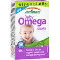 Jamieson Baby Omega Drops Convenient Easy To Use Dropper Swallow 60ml NEW