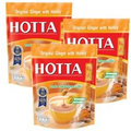 3PACK(30SACHET) HOTTA Original Ginger with Honey Instant Ginger Healthy Drink