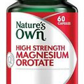 NATURE’S OWN High Strength MAGNESIUM OROTATE 60 TABS OzHealthExperts