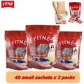 Fitne tea infusion Natural original scent Weight Management 40 Small Tea x3packs