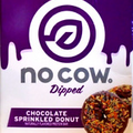 No Cow Dipped Protein Bars, Chocolate Sprinkled Donut, 4 Pack