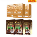 3x LD Protein Malt + 3x LD Cocoa Instant Drink Mix Powder Weight Management
