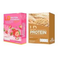 1 LD Protein Malt + 1 LD Protein Strawberry Drink Weight Management 0% Fat Sugar