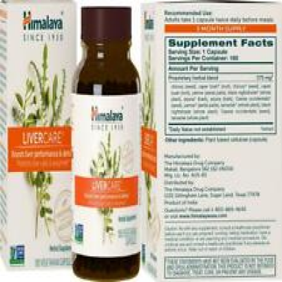 Himalaya LiverCare/Liv. 52 for Liver Cleanse and Detox 375 180 Count