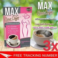 3x NEW Max Curve Coffee Drink Weight Loss Shape Fitting Burn Fat No Side Effect