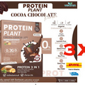 3X Protein Plants Drink Cocoa Chocolate Organic  Ready-to-eat  Powder Energy