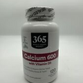 365 whole Foods Market Calcium 600 with vitamin D3 120 Vegetarian Tablets