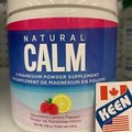 Natural Calm Magnesium Citrate Powder Raspberry Lemon Flavor 226g, Exp:2025/03