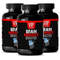 energy booster - BRAIN MEMORY BOOSTER - brain and memory power boost - 3 Bottles