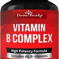 Super B Complex Vitamins - Todas Las Vitaminas B, Incluidas B12, B1, B2, B