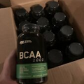 BCAA 1000 Caps Branched Chain Amino Acids Mega 400 Caps Ex8/23 12pack
