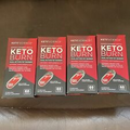 (4) Keto Science Fat Burn 60 Capsule Weight Loss Energy Focus Supplement NEW!