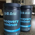 2 Jars! BEAM Be Amazing Recovery Aminos Powder BCAAs and EAAs Sour Blue Slushie