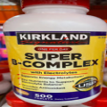 Kirkland Signature Super B-Complex with Electrolytes, 500 Tablets Exp 01/2026