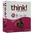 Think Thin think! High Protein Bar Chocolate Fudge 10 bars