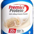 Premier 100% Whey Protein Powder, Vanilla Milkshake, Gluten Free, 23.3 Ounce