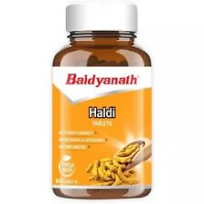 Ayurved Haldi Tablets (60tab) Helps in overall health and well-being, relieves