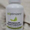 Exp 02/25+ LARGER 60 Capsules Bioptimizers Magnesium Breakthrough 4.0