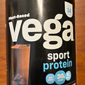 Vega Sport Protein Powder, Chocolate Flavor, 30g Protein. 21.7 Oz. All Plant.
