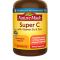 Nature Made Super C with Vitamin D3 and Zinc, 200 Tablets - 06/2025