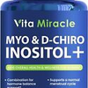 Inositol Supplement Myo-Inositol & D-Chiro Inositol Capsules 2000mg 40:1 Ratio