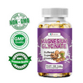 Magnesium Glycinate 1330mg + Zinc Vitamin D3 Fatigue Bone Health Nervous System