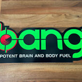 Bang Energy Sign Bang Energy Drink X 2