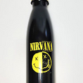 Nirvana Smiley Face 17 oz. Stainless Steel Water Bottle 500 ML  - New with Tags