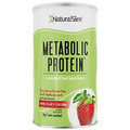 NaturalSlim METABOLIC PROTEIN Meal Replacement Whey Protein Shake (Strawberry)