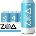ZOA Zero Sugar Healthy Positive Energy Drink, Tropical Punch, 16oz (12 Pack)