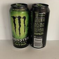 Monster Energy Drink Nitro Super Dry Cans. Set Of 2 Full Cans